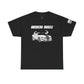 'American Muscle' Double Sided + Sleeve Print Classic T-Shirt