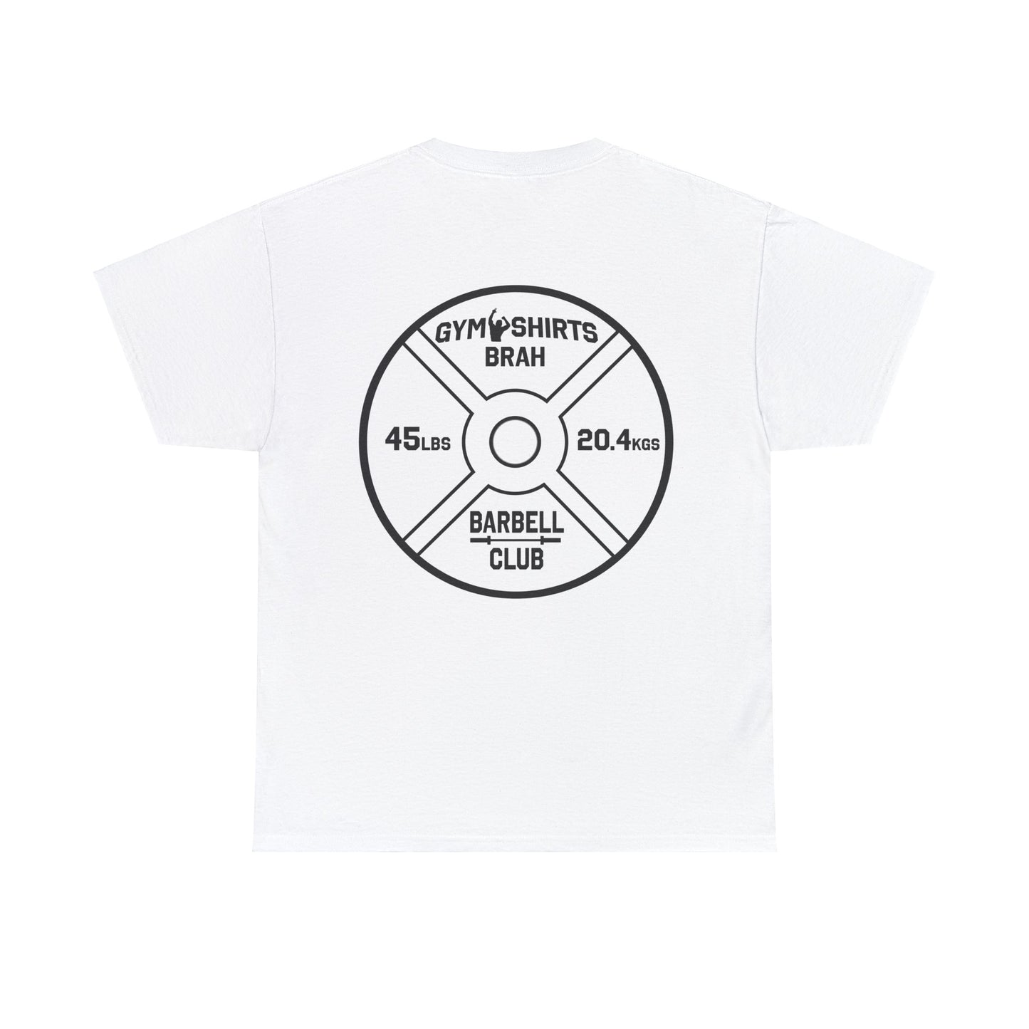 'Barbell Club' Double Sided Classic T-Shirt