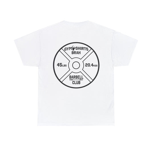 'Barbell Club' Double Sided Classic T-Shirt