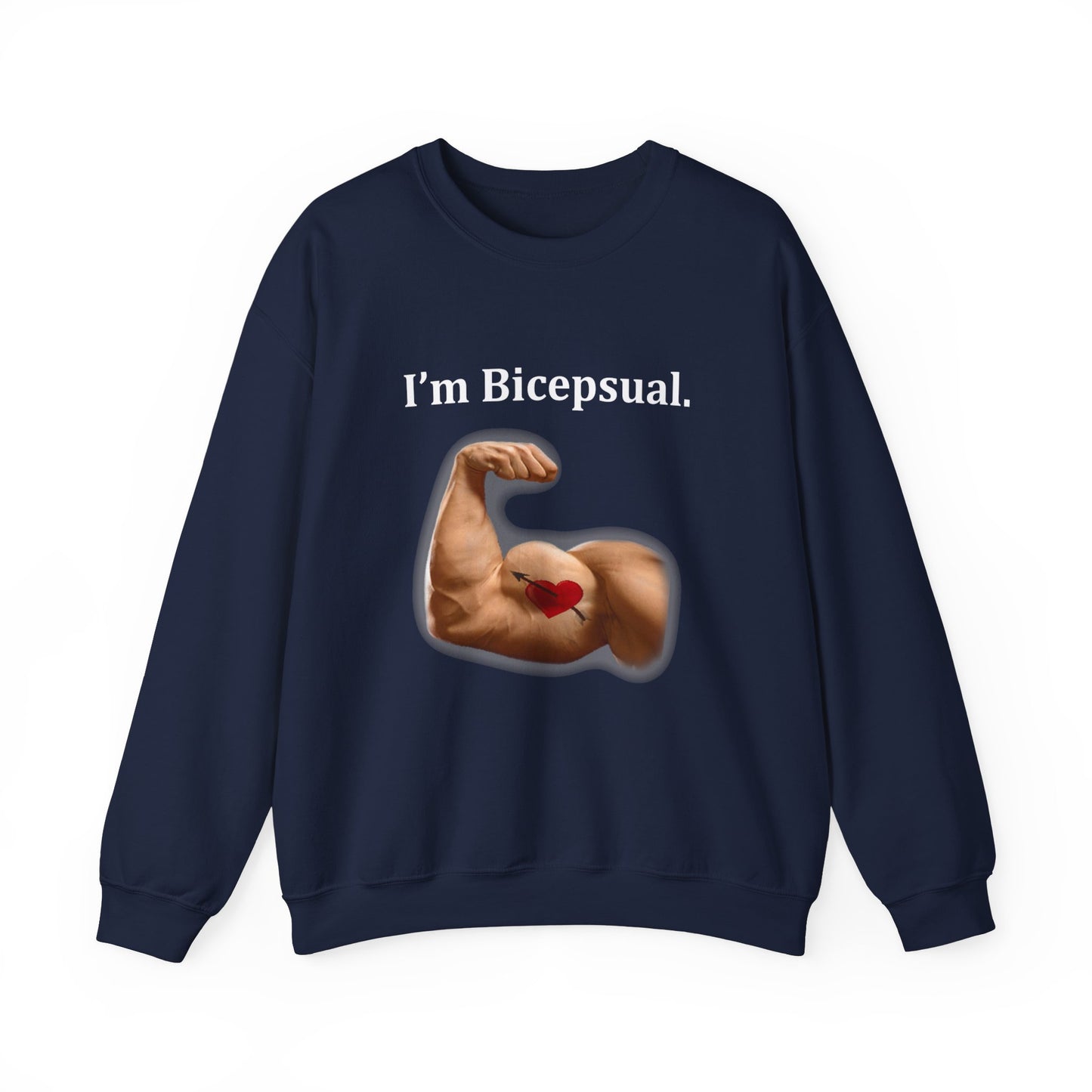 'I'm Bicepsual' Pump Cover