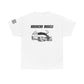 'American Muscle' Double Sided + Sleeve Print Classic T-Shirt