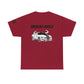 'American Muscle' Double Sided + Sleeve Print Classic T-Shirt