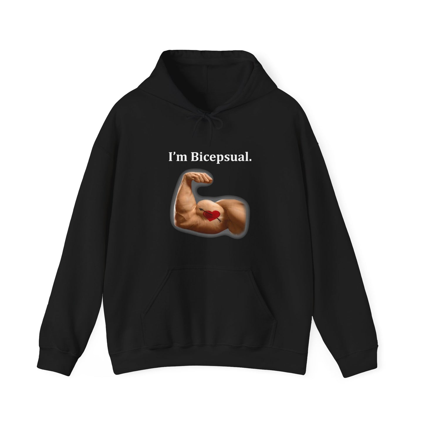 'I'm Bicepsual' Hoodie