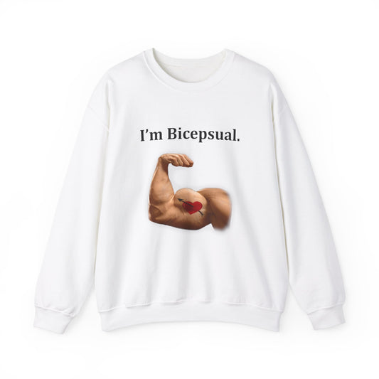 'I'm Bicepsual' Pump Cover