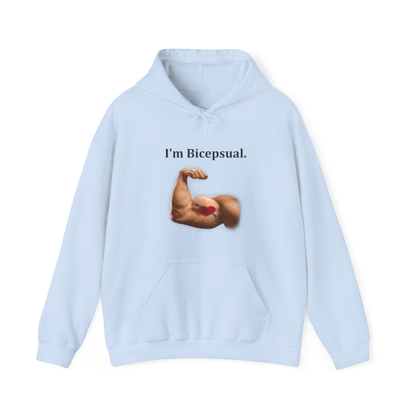 'I'm Bicepsual' Hoodie