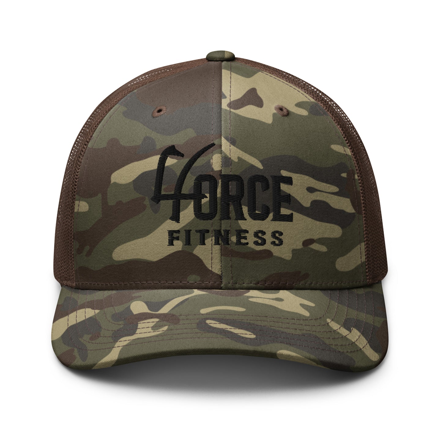 '4ORCE MK1' Camo Trucker Hat