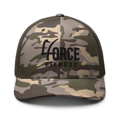 '4ORCE MK1' Camo Trucker Hat