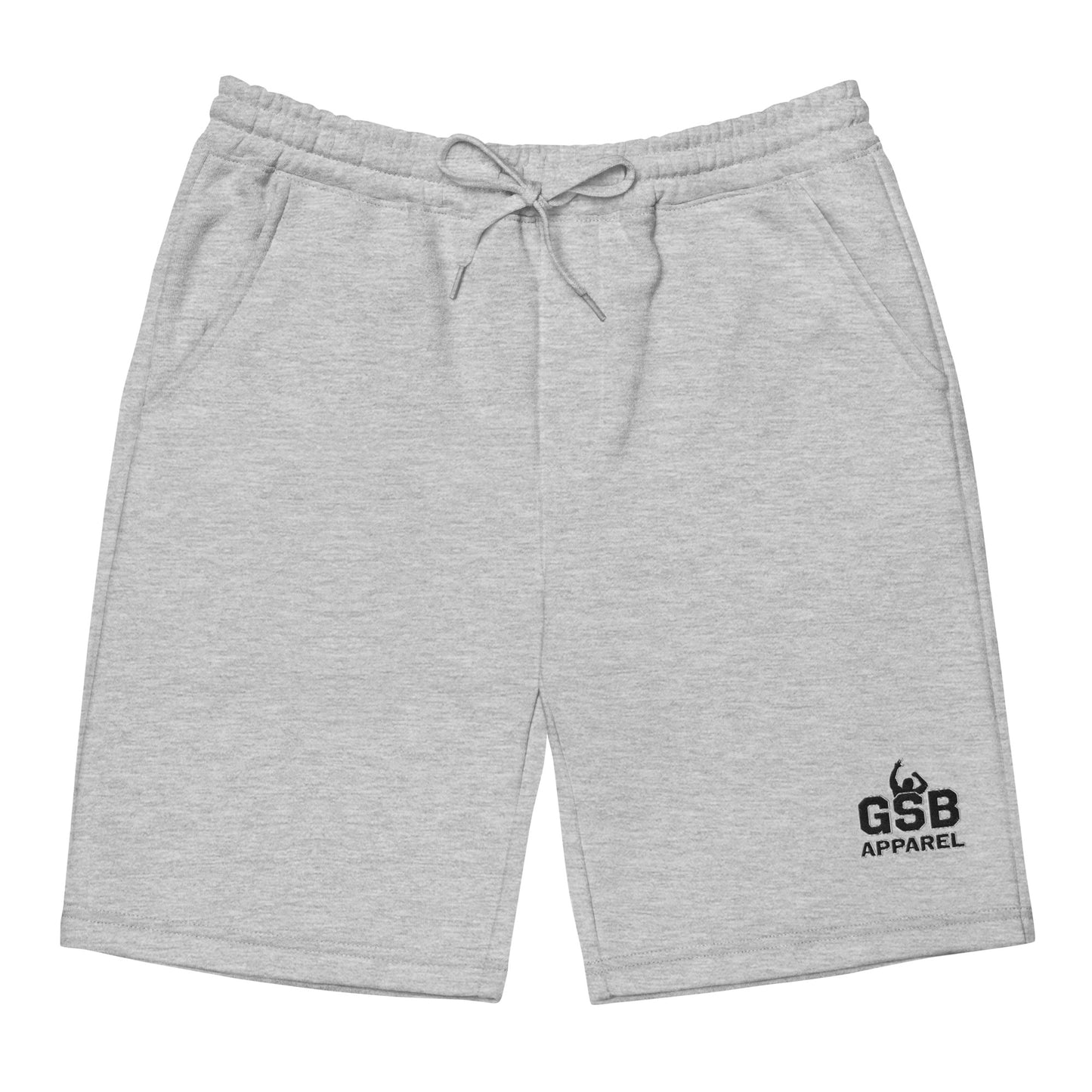 'GSB Apparel' Embroidered Fleece Shorts