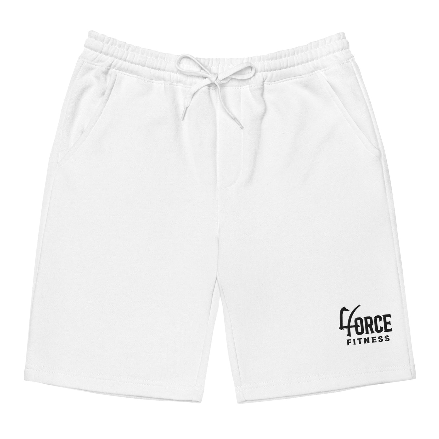 '4ORCE MK1' Embroidered Fleece Shorts