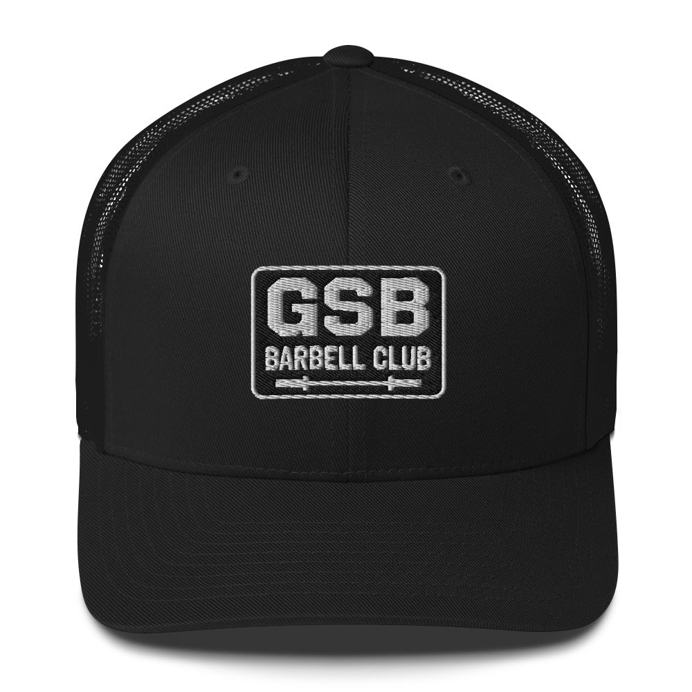 'Barbell Club' Embroidered Trucker Hat