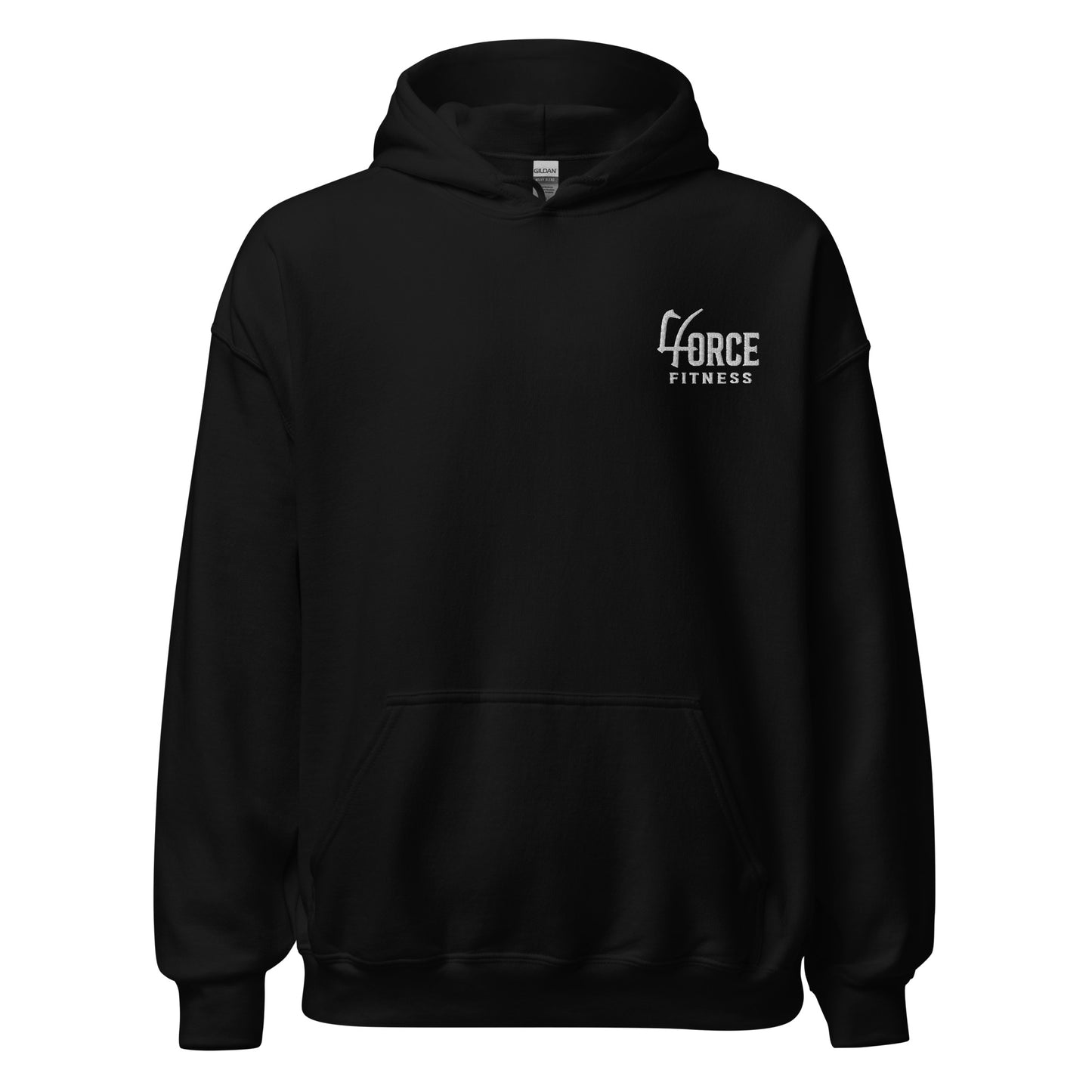 '4ORCE FITNESS' Embroidered Hoodie