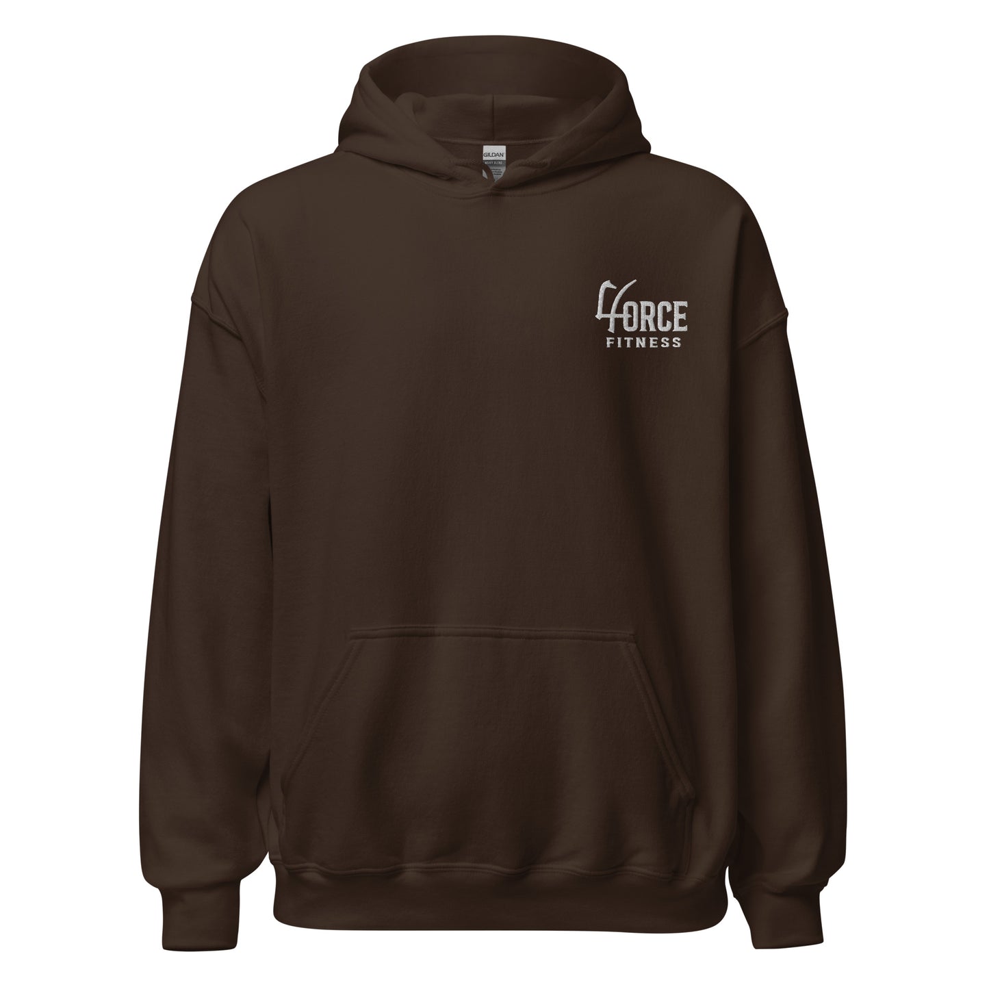 '4ORCE FITNESS' Embroidered Hoodie