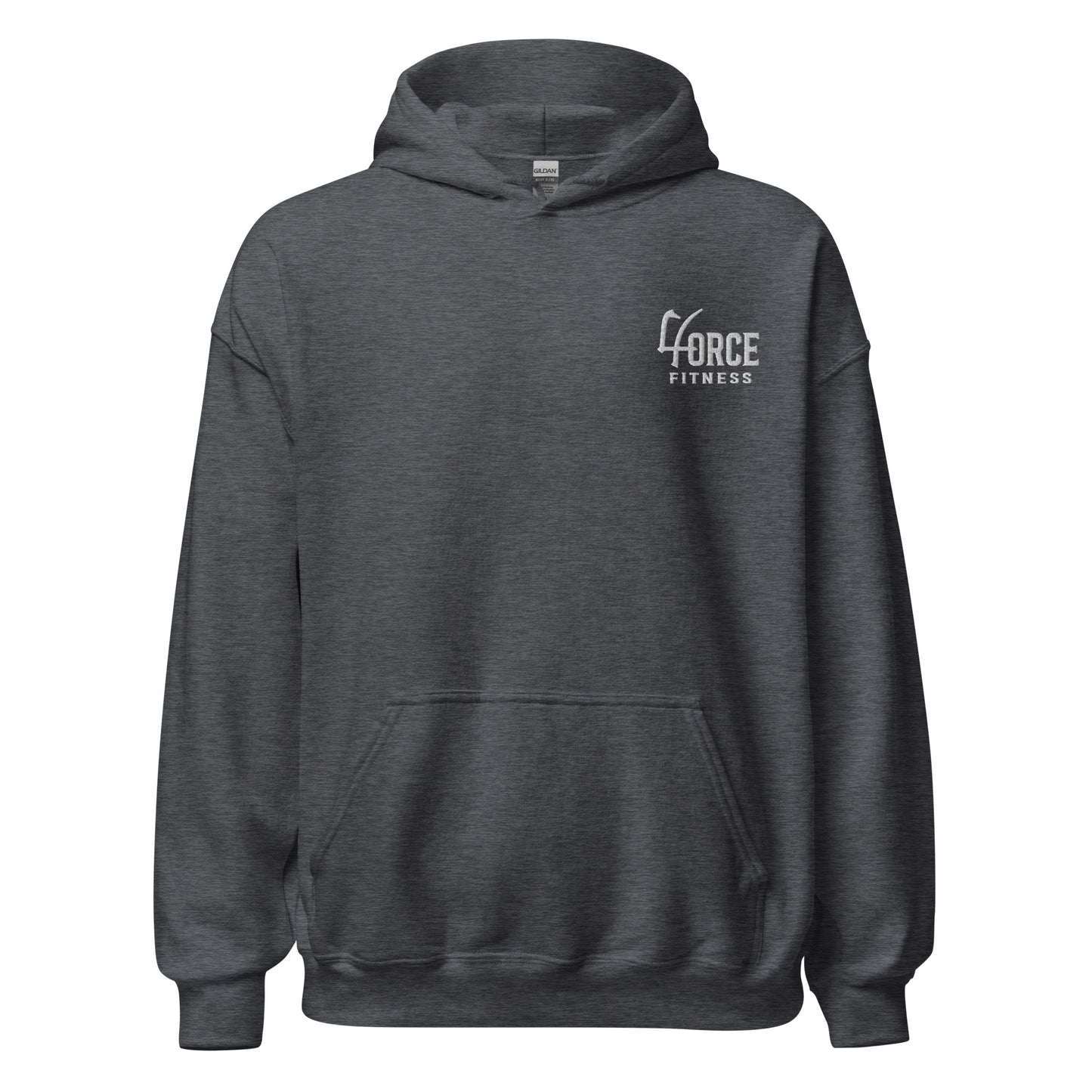 '4ORCE FITNESS' Embroidered Hoodie