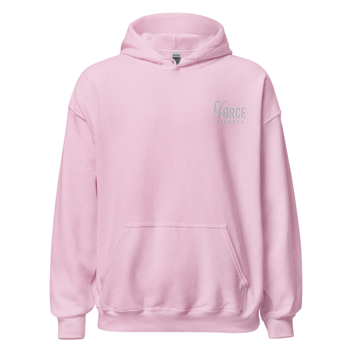 '4ORCE FITNESS' Embroidered Hoodie